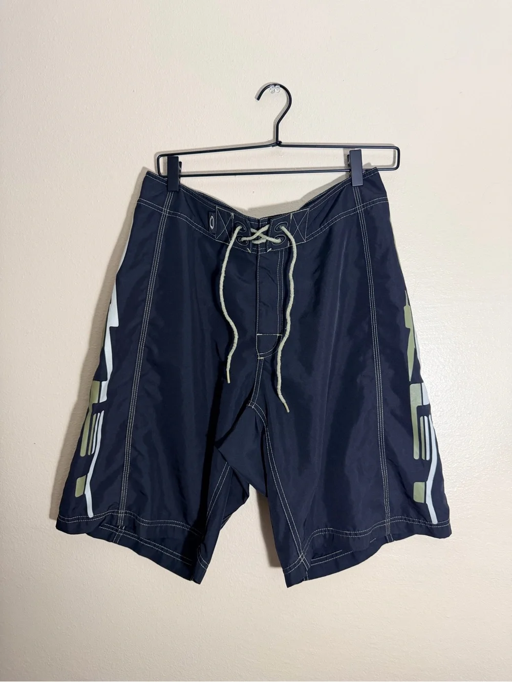 Vintage Y2K Oakley Software Spellout Board Shorts